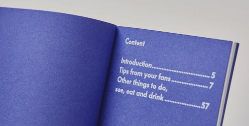 Øya Oslo Guide book content