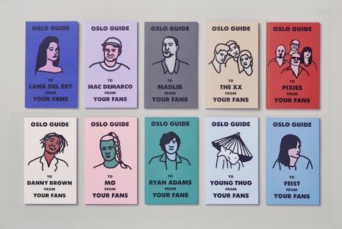 Øya Oslo Guide poster collection